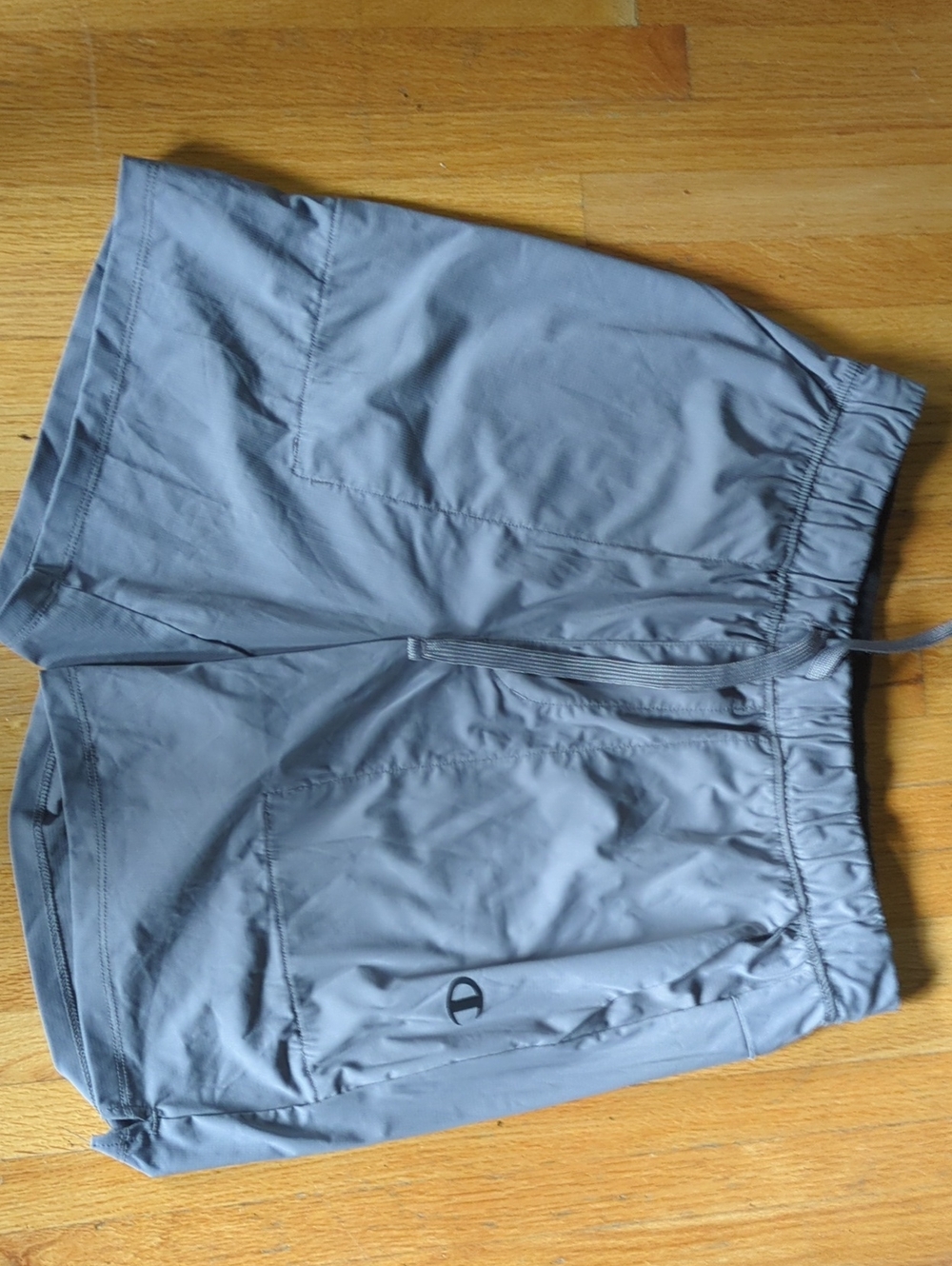 Champion Men's Light Gray Athletic Shorts